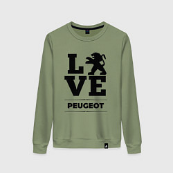 Женский свитшот Peugeot Love Classic