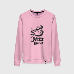 Женский свитшот Music Jazz