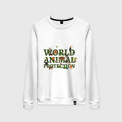 Женский свитшот WORLD ANIMAL PROTECTION