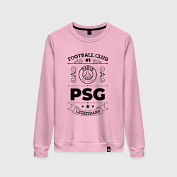 Женский свитшот PSG: Football Club Number 1 Legendary
