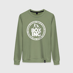 Женский свитшот Команда России по боксу