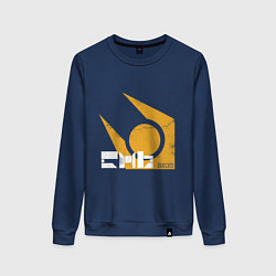 Женский свитшот Half life - city 17