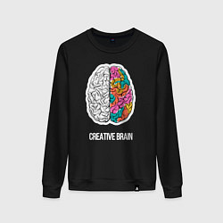 Женский свитшот Creative Brain