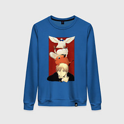 Женский свитшот Дензи и почита - Человек бензопила