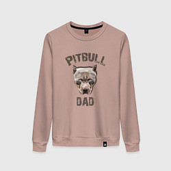 Женский свитшот Pitbull dad