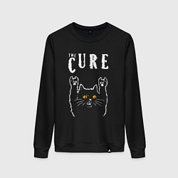 Женский свитшот The Cure rock cat