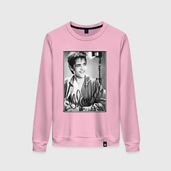 Женский свитшот Юрий Шатунов - портрет с автографом