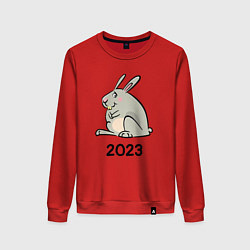 Женский свитшот Большой кролик 2023