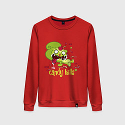 Женский свитшот Nutty - candy kills