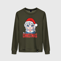 Женский свитшот Новый год аниме