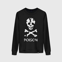 Женский свитшот Poison sign