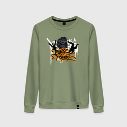 Женский свитшот Black urban power