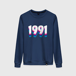Женский свитшот Made in 1991 vintage art