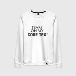 Женский свитшот Tears on my GORETEX