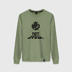 Женский свитшот Party с диско шаром