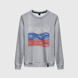 Женский свитшот Триколор флаг