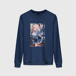 Женский свитшот Март 7 подмигивает