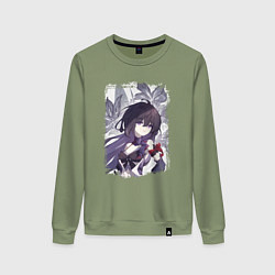 Свитшот хлопковый женский Sweet Seele, цвет: авокадо