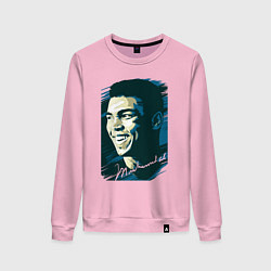 Женский свитшот Боксер Мухаммед Али