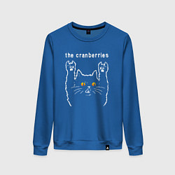 Женский свитшот The Cranberries rock cat