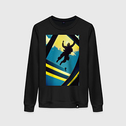 Женский свитшот Два парашютиста