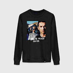 Свитшот хлопковый женский Depeche Mode Exciter Tour, цвет: черный