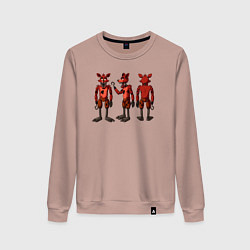 Женский свитшот Три Фокси