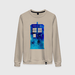 Женский свитшот Space tardis
