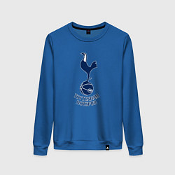 Свитшот хлопковый женский Tottenham Hotspur fc sport, цвет: синий