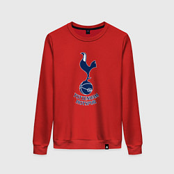 Свитшот хлопковый женский Tottenham Hotspur fc sport, цвет: красный