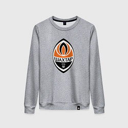 Свитшот хлопковый женский Шахтёр фк, цвет: меланж