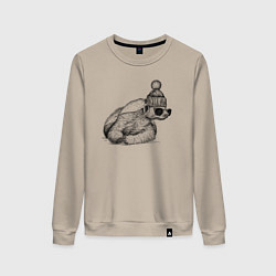 Женский свитшот Медоед стильный