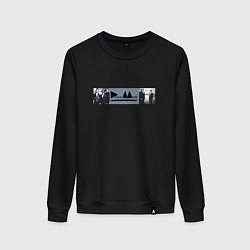 Свитшот хлопковый женский Depeche Mode - Delta Machine merch, цвет: черный