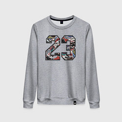 Женский свитшот Джордан 23