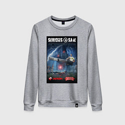 Женский свитшот Serious Sam 1 - second encounter