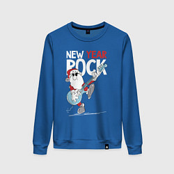 Женский свитшот Новогодний рок