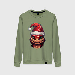 Женский свитшот Маленький дракон новогодний 2024
