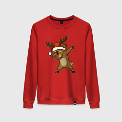 Женский свитшот Dabbing deer