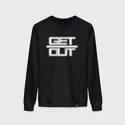 Женский свитшот Get out white