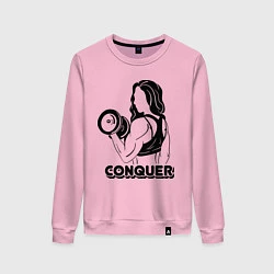 Женский свитшот Conquer