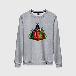Женский свитшот Рождественский подарок