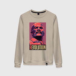 Женский свитшот Lenin revolution