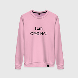 Женский свитшот I am original