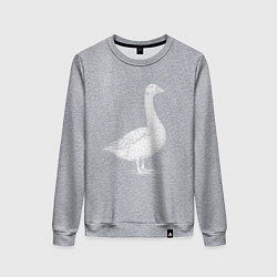 Женский свитшот Профиль утки