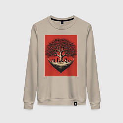 Женский свитшот Love tree
