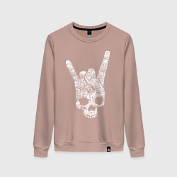 Женский свитшот Metal skull direction