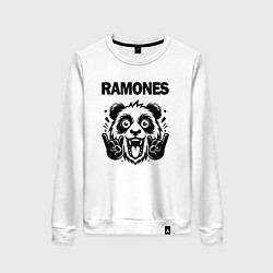Женский свитшот Ramones - rock panda