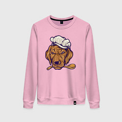 Женский свитшот Chef dog