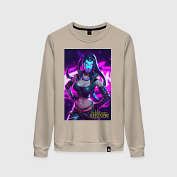 Женский свитшот League of Legends Akali Kda