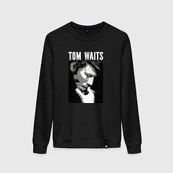 Женский свитшот Tom Waits in abstract graphics